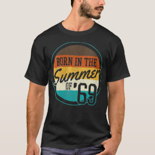 Kvinnors 50:e födelsedag Vintage 1969 Retro Summe T Shirt