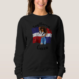 Kvinnors Afro Dominikanska Republiken Skyttens Dro T Shirt