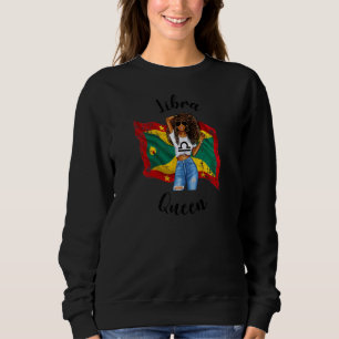 Kvinnors Afro Grenada Vågen Drottning Afrikansk Gr T Shirt