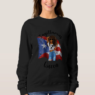Kvinnors Afro Puertoricanska Skyttens Drottning Af T Shirt