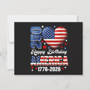 Kvinnors Amerika USA 250 Års Födelsedag 250-årsjub Spara Datumet