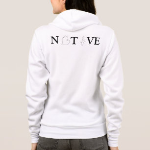 Kvinnors amerikanska Apparel Flex Ull Zip Hoodie T Shirt