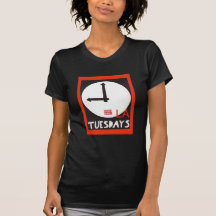 Kvinnors anpassade LA tisdagar t-shirt