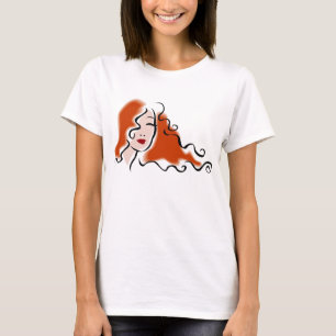 Kvinnors Ansikte T-Shirt