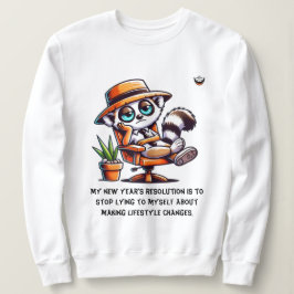 Kvinnors ärliga nyårslösning t shirt