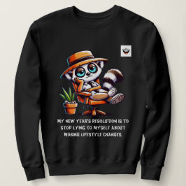 Kvinnors ärliga nyårslösning t shirt