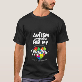 Kvinnors Autism För Min Brorsons Medvetenhet T Shirt