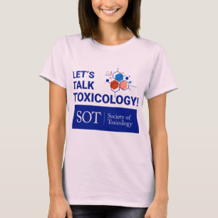 Kvinnors Basic Shirt - Låt oss Talk Tox (Abstrakt T