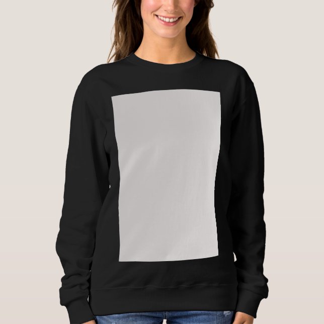 Kvinnors Basic Sweatshirt T Shirt (Framsida)