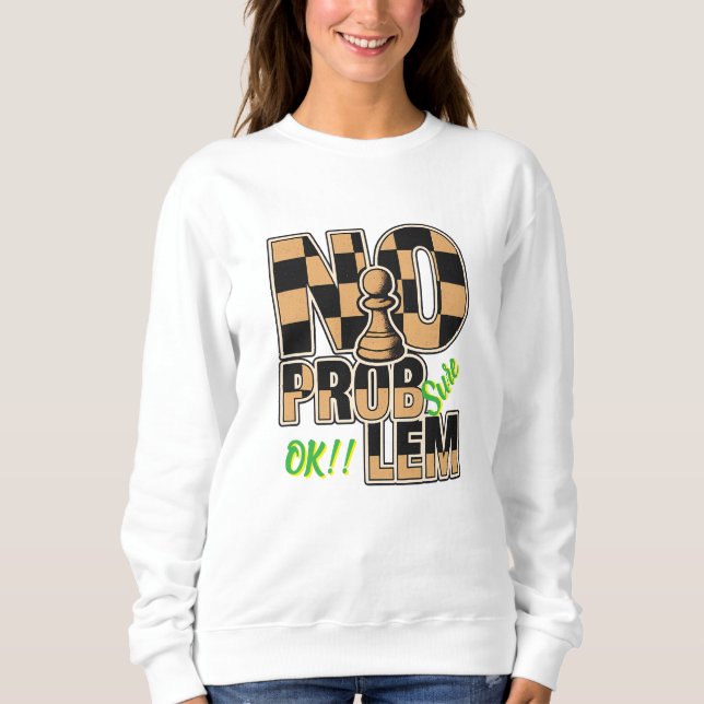 Kvinnors Basic Sweatshirt T Shirt (Framsida)