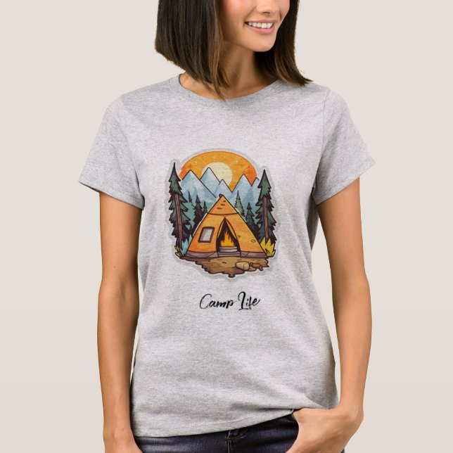Kvinnors Basic T-Shirt (Framsida)