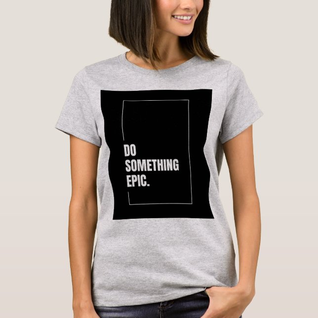 Kvinnors Basic T-Shirt (Framsida)