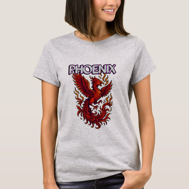 Kvinnors Basic T-Shirt (Framsida)
