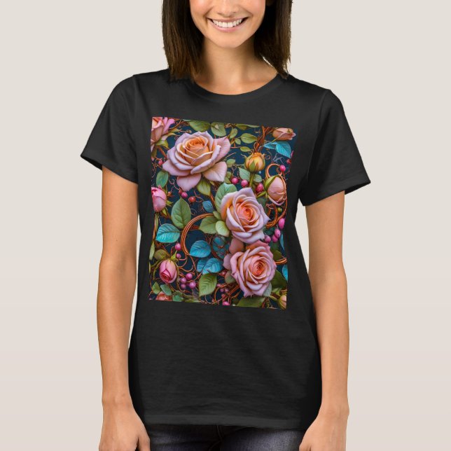 Kvinnors Basic T-Shirt (Framsida)