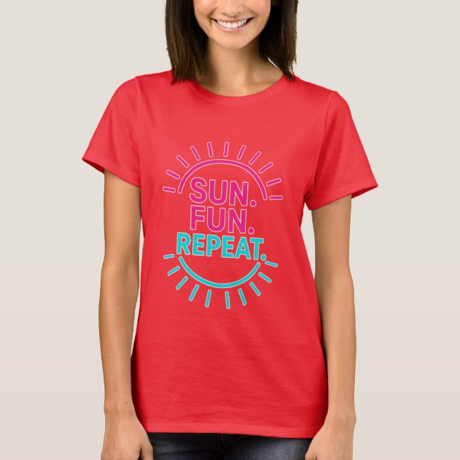 Kvinnors Basic T-Shirt (Framsida)