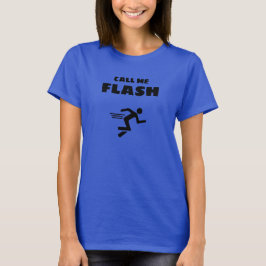 Kvinnors Basic T-Shirt | Ring Mig Flash