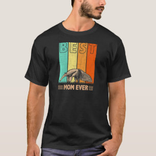 Kvinnors bästa Anteater Mamma någonsin Retro Graph T Shirt
