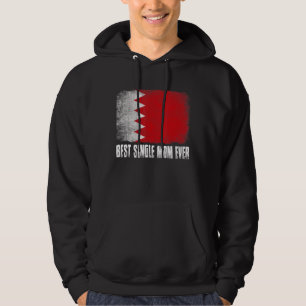 Kvinnors bästa enskilda Mamma någonsin Bahrain Fla Hoodie