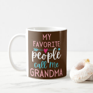 Kvinnors bästa farmor Favorite People Barnbarn Kaffemugg