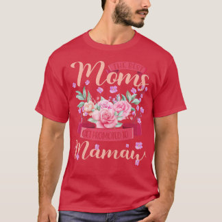 Kvinnors bästa Mammor befordrades Mamaw Grandma Ma T Shirt