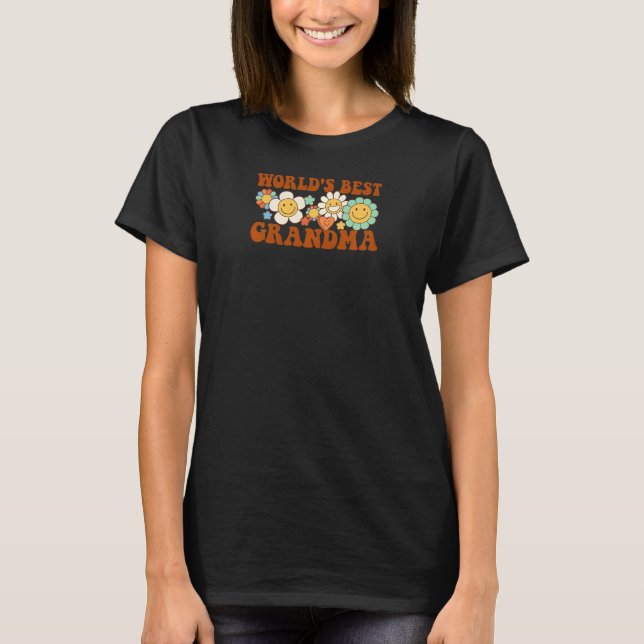Kvinnors bästa mormor Premium T Shirt (Framsida)