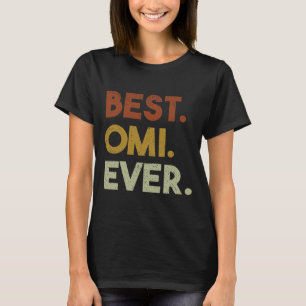 Kvinnors bästa omi-gåvor till mormor Mammor T Shirt