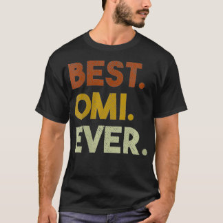 Kvinnors bästa omi-gåvor till mormor Mors dag T Shirt