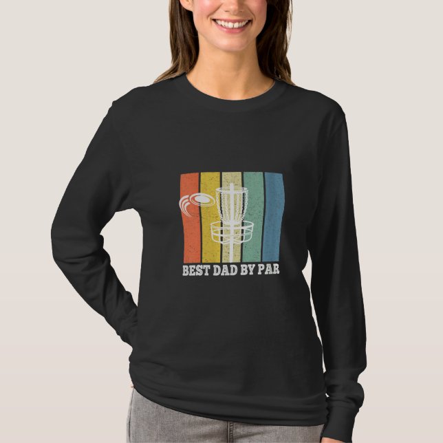 Kvinnors bästa Pappa efter parfym Golf Frisbee Gol T Shirt (Framsida)