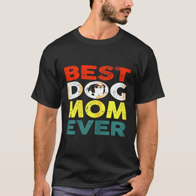 Kvinnors bästa Shih Tzu Hund Mamma Aldrig Kvinnor T Shirt (Framsida)
