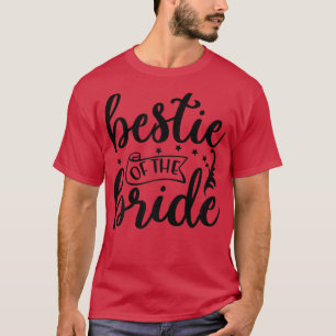 Kvinnors bästa vän till bruden söta matchande för t shirt