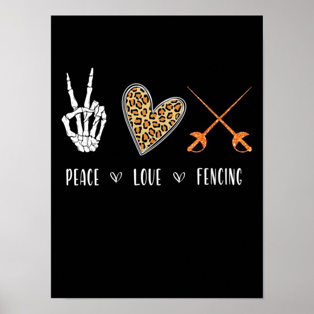 Kvinnors bekväma fixeringsapparat i Kärlek för fre Poster (Framsidan)