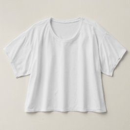Kvinnors Bella+Canvas Boxy Skörd Top T-Shirt