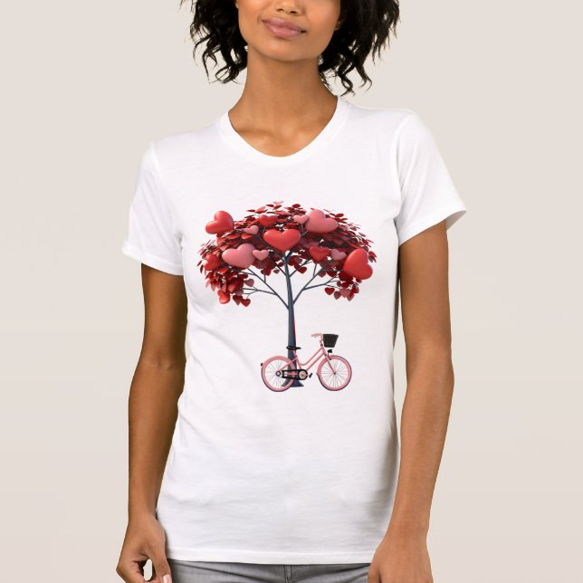 Kvinnors Bella+Canvas slank passform T-Shirt (Framsida)