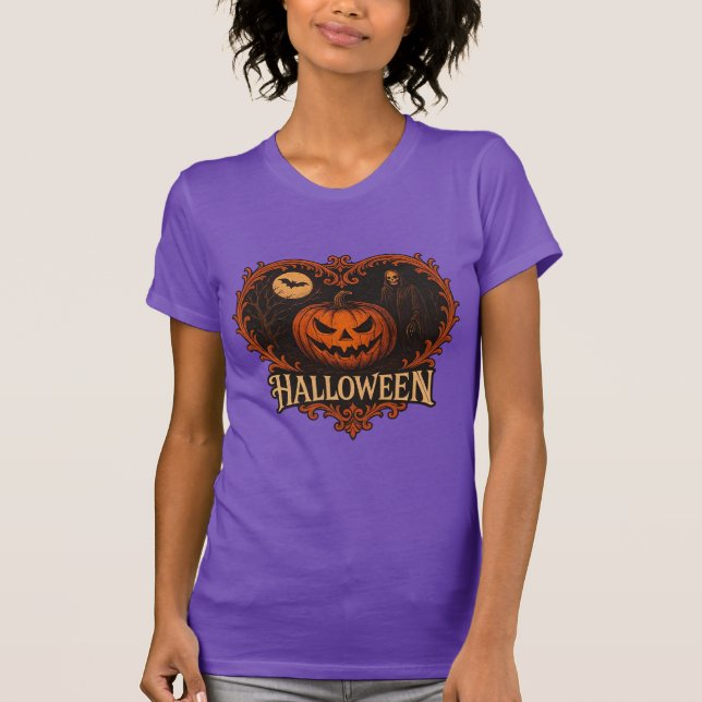 Kvinnors Bella+Canvas slanka fit T-Shirt (Framsida)