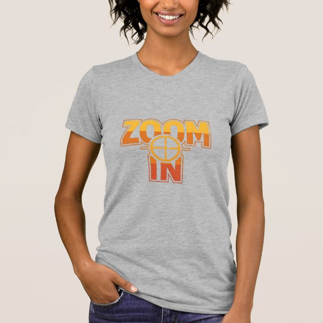 Kvinnors Bella+Canvas Slim Fit T-Shirt (Framsida)