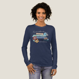 Kvinnors Bella+Canvas Tri-blend-Långärmad Shirt T