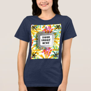 Kvinnors Bella+Canvas Tri-blend T-Shirt