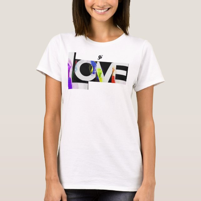 Kvinnors Bella Flowy Circle Top T Shirt (Framsida)