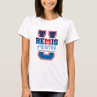 Kvinnors "Bemis U". Ljus T-shirt