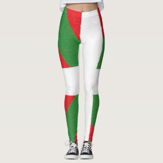 Kvinnors bensin - baskiska Flagga Leggings