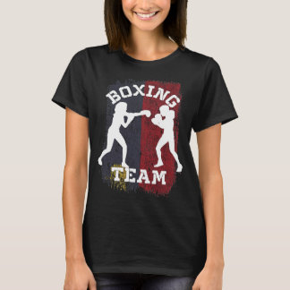 Kvinnors boxing Liechtenstein Sportkamp T Shirt