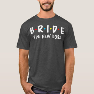 Kvinnors Bröllop Bröllop Hen Party Brud Och T Shirt