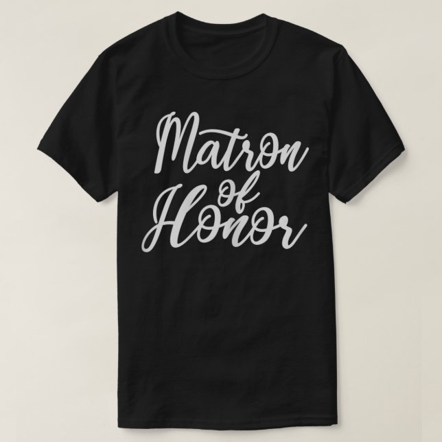 Kvinnors Brudtjänsteman, Möhippa, Brud- T Shirt (Design framsida)
