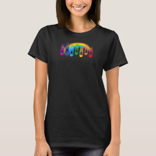 Kvinnors Chakra Grön Yoga 1 T Shirt