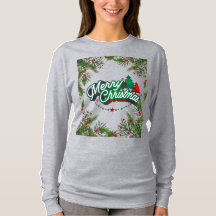 Kvinnors christmas t shirt