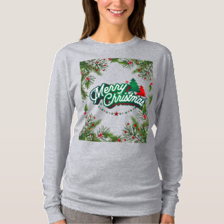 Kvinnors christmas t shirt