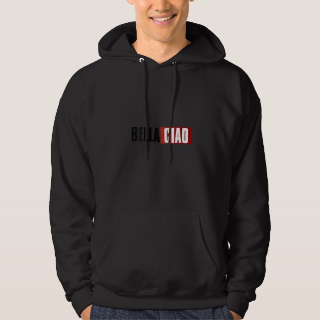 Kvinnors Coola Bella Ciao Manar Kvinnor Hoodie (Framsida)