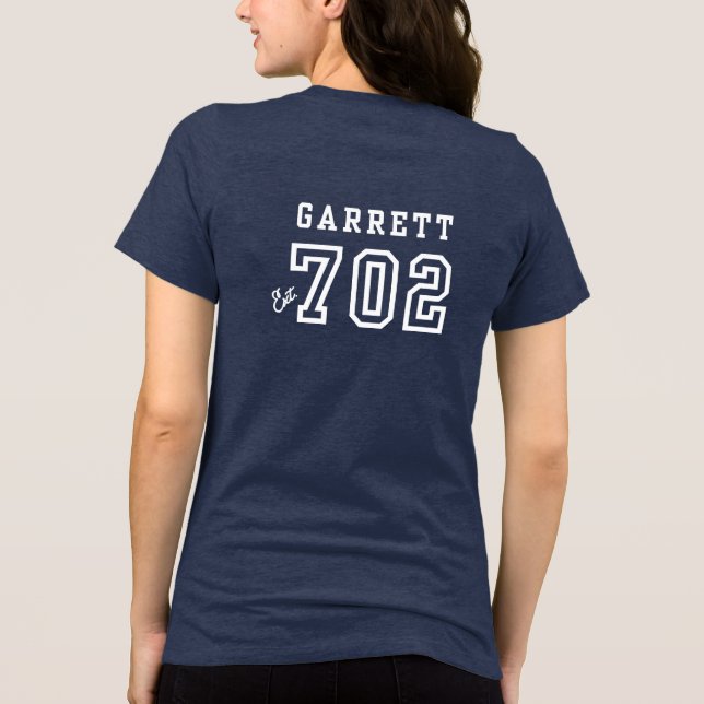 Kvinnors CSP EXT # (Reserverat för Ally) T Shirt (Baksida)