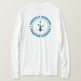 Kvinnors, CSP-Logotyp + Komplex på baksidan T Shirt