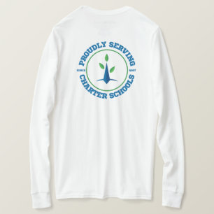 Kvinnors, CSP-Logotyp + Komplex på baksidan T Shirt